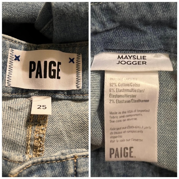 Paige Maislie Jogger in Morning Dew Womens size 25 - Picture 7 of 11